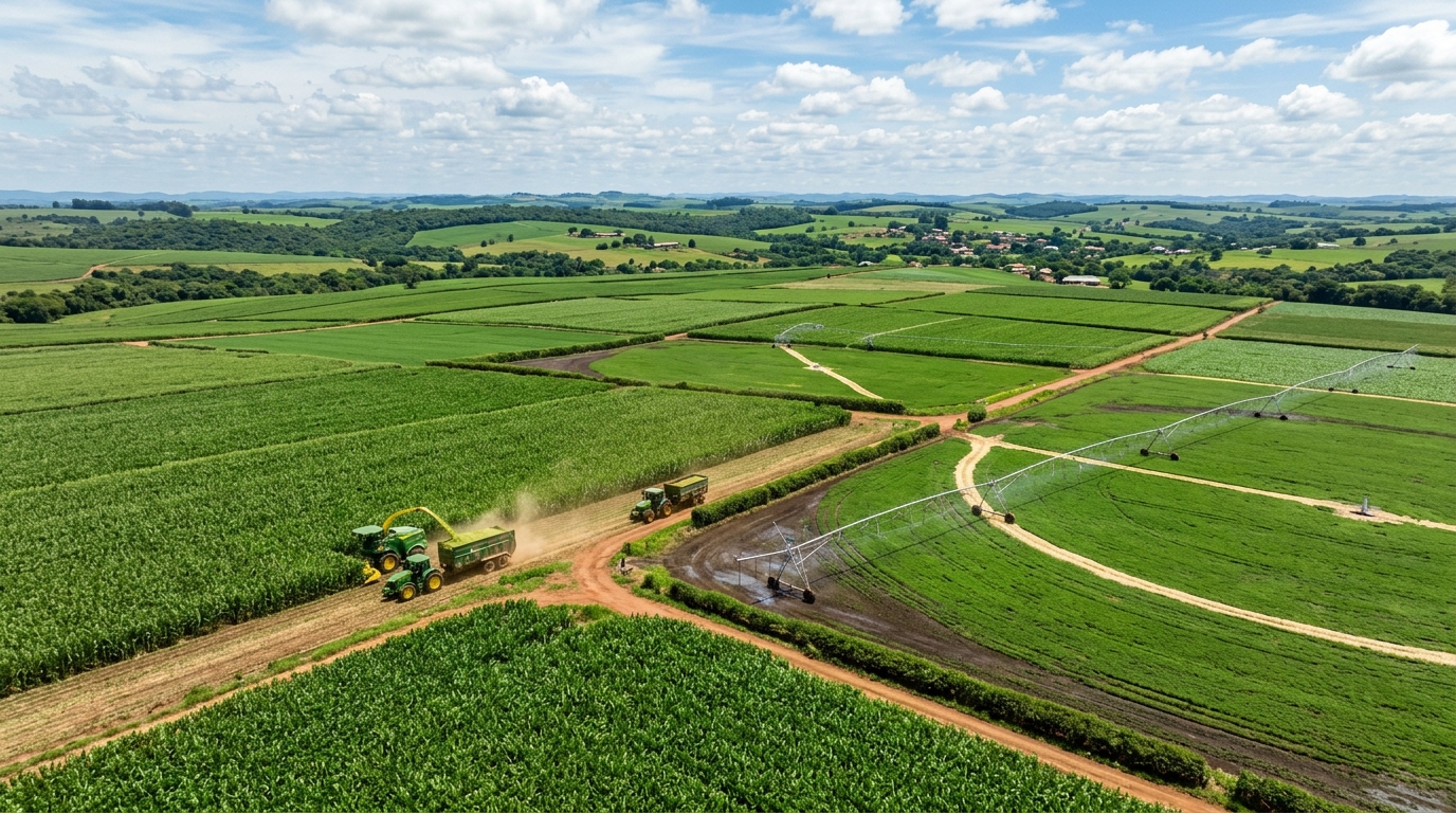 Lavouras e Plantios - Fazendas Piriá e Edilson